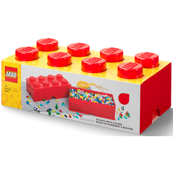 LEGO Storage Brick 8 - Red