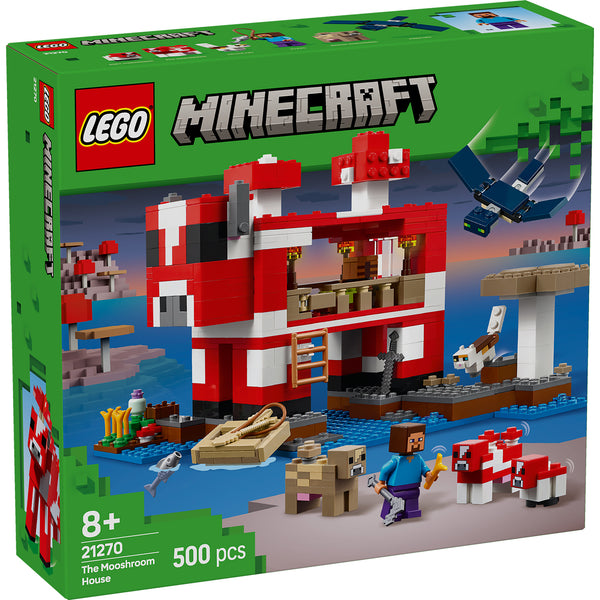 LEGO® Minecraft® The Mooshroom House – AG LEGO® Certified Stores