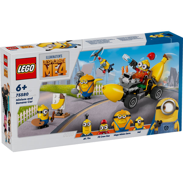 LEGO® Despicable Me 4 Minions and Banana Car