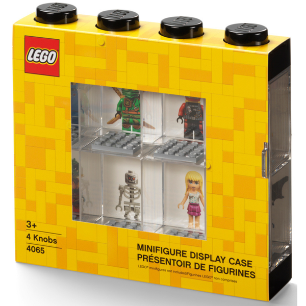 LEGO® 8-Minifigure Display Case  - Black
