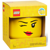 Lego Storage Head (Large) - Winking