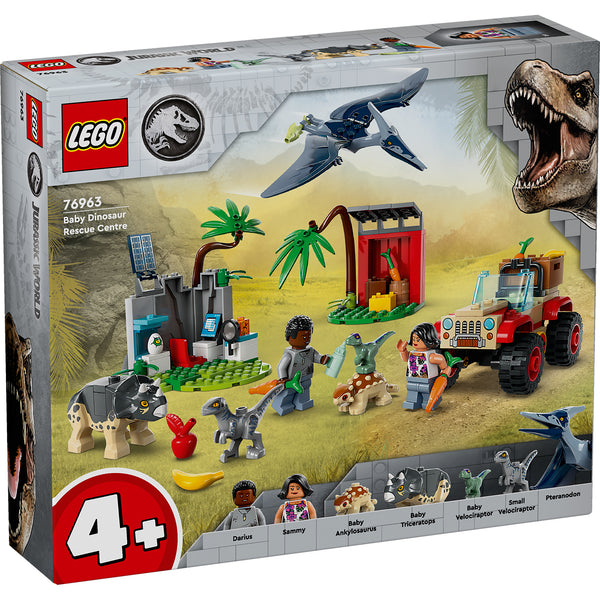 LEGO® Jurassic World™ Baby Dinosaur Rescue Center
