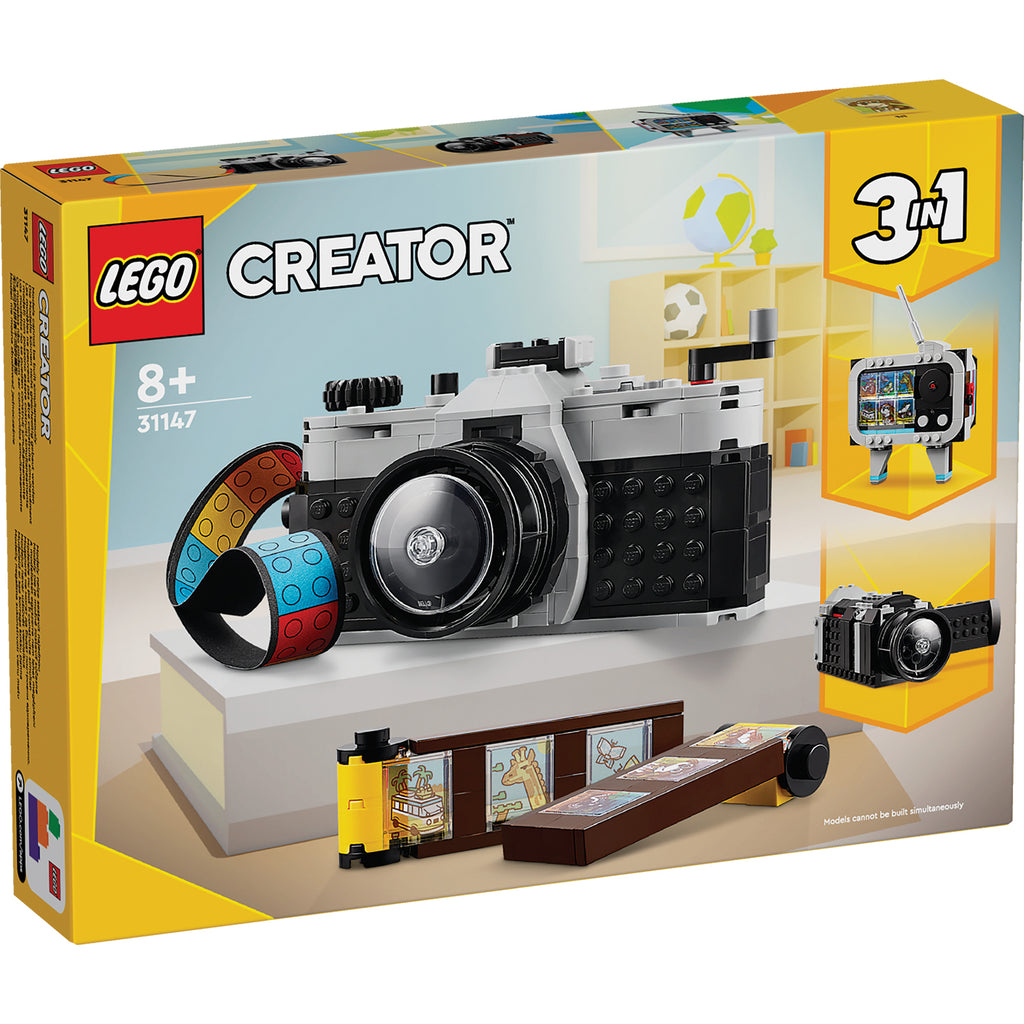 LEGO® Creator 3-in-1 Retro Camera – AG LEGO® Certified Stores