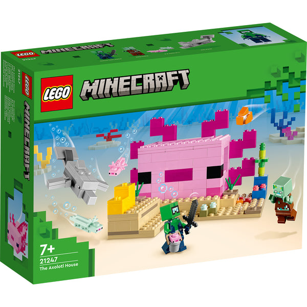 LEGO® Minecraft® The Axolotl House