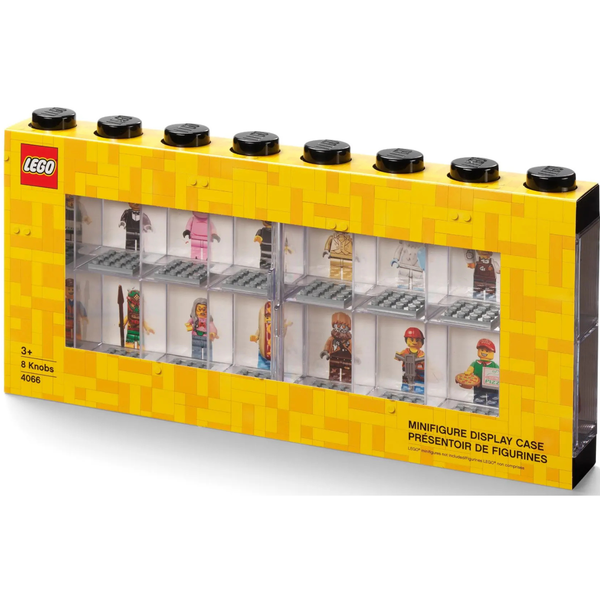LEGO Minifigure Display Case 16 – Black