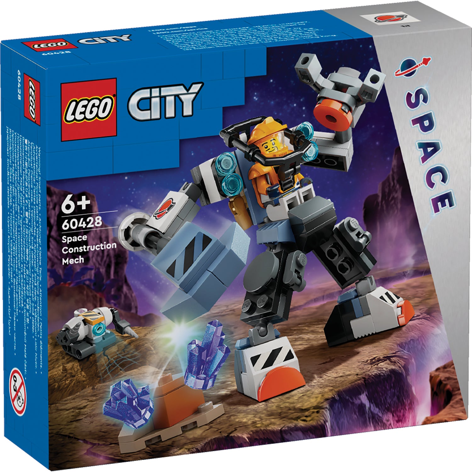 LEGO City Space Construction Mech AG LEGO Certified Stores