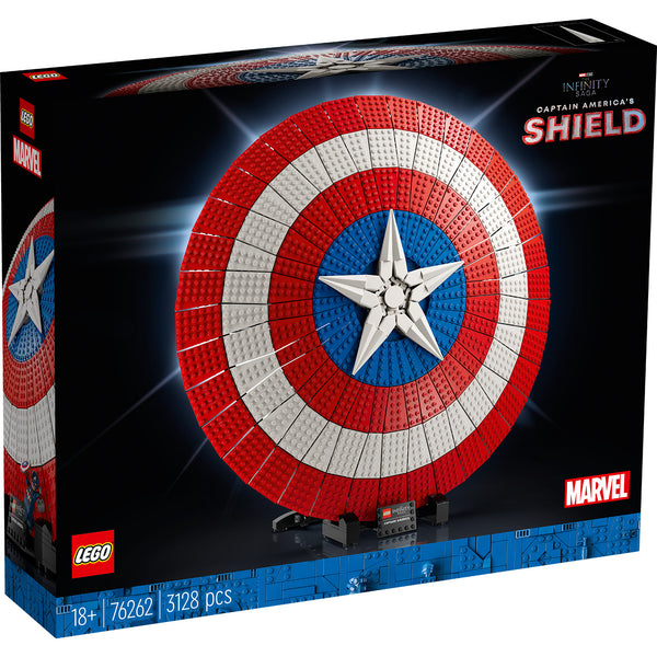 LEGO® Marvel Captain America's Shield – AG LEGO® Certified Stores