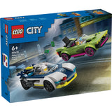 LEGO® City Police Car and Muscle Car Chase
