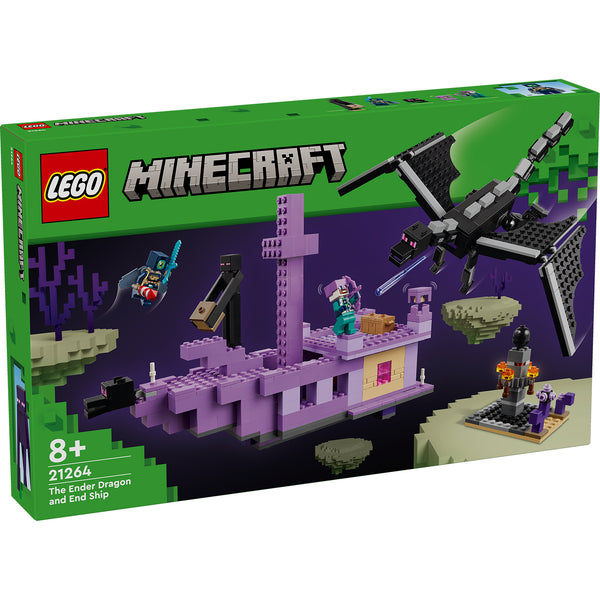 LEGO® Minecraft® The Ender Dragon and End Ship