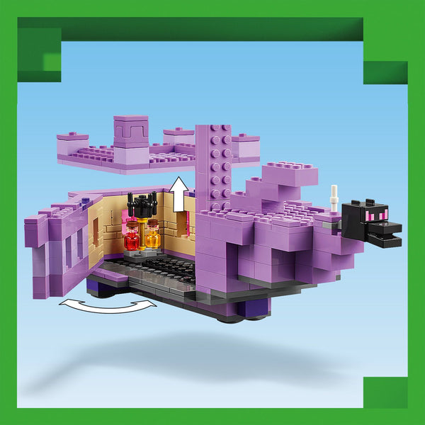 LEGO® Minecraft® The Ender Dragon and End Ship