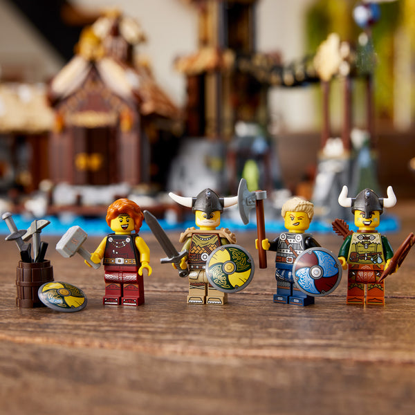 Acrylic Display Case for LEGO Viking Village