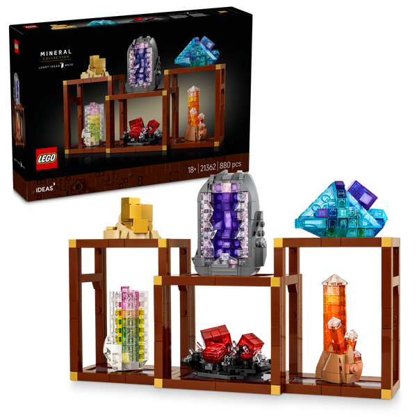 LEGO® Ideas Mineral Collection