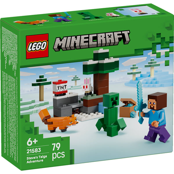 LEGO® Minecraft® Steve’s Taiga Adventure