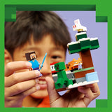 LEGO® Minecraft® Steve’s Taiga Adventure