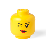Lego Storage Head (Large) - Winking