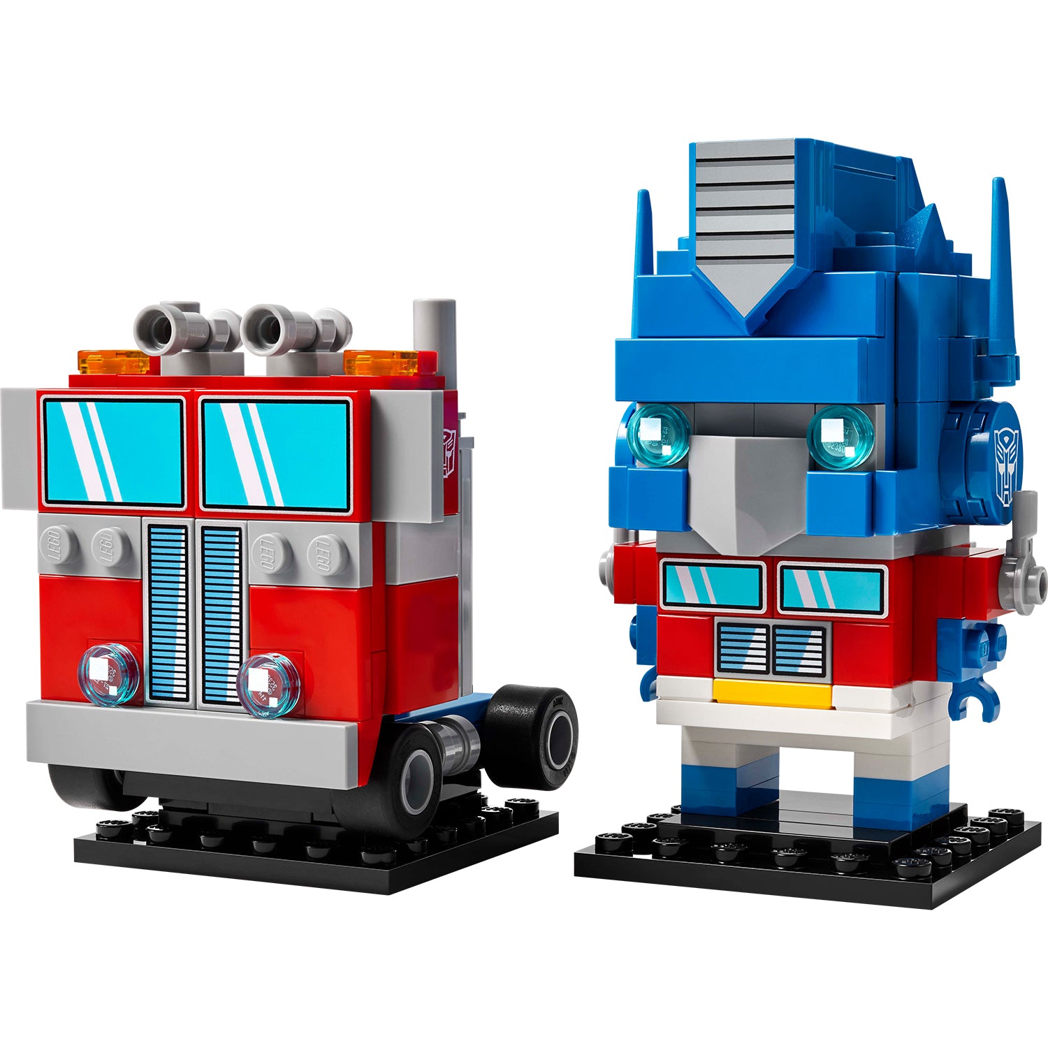 LEGO® BrickHeadz™ Transformers Optimus Prime Robot & Vehicle – AG