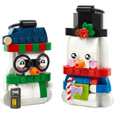 LEGO® Snowman Ornaments