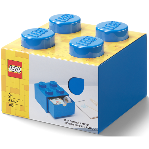 LEGO Desk Drawer 4 - Blue