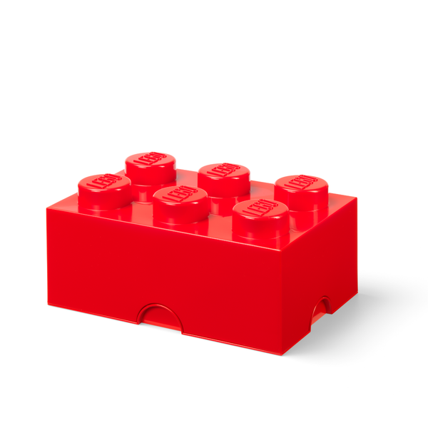LEGO Storage Brick 6 - Red