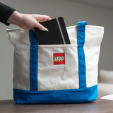 LEGO® Blue Cotton Tote Bag