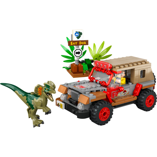 LEGO® Jurassic Park Dilophosaurus Ambush