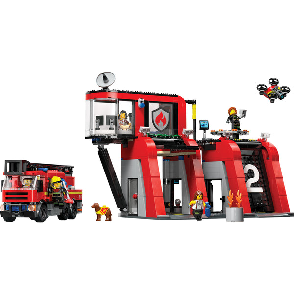 LEGO® City Fire Station with Fire Truck