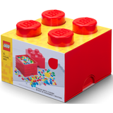 LEGO Storage Brick 4 Stud - Red