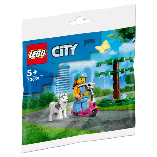 LEGO® City Dog Park and Scooter