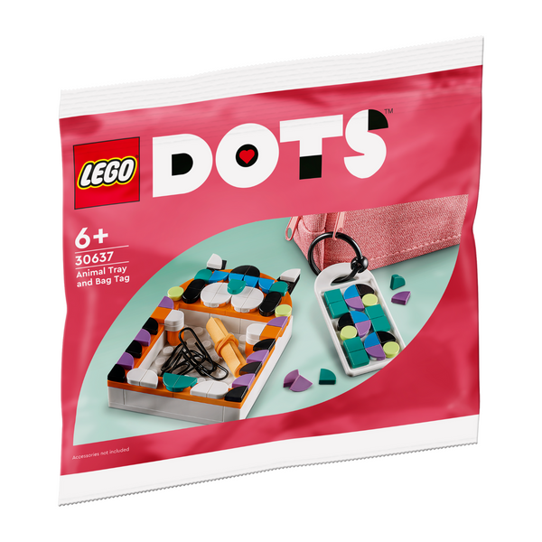 LEGO® DOTS™ Animal Tray and Bag Tag