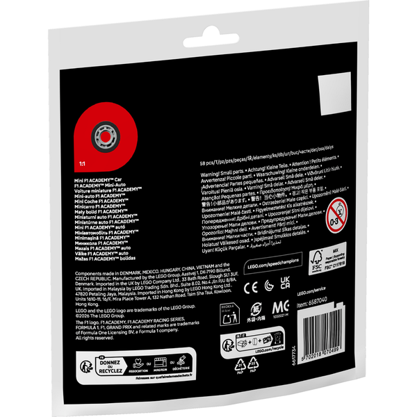 LEGO® F1® Mini F1 ACADEMY™ Car