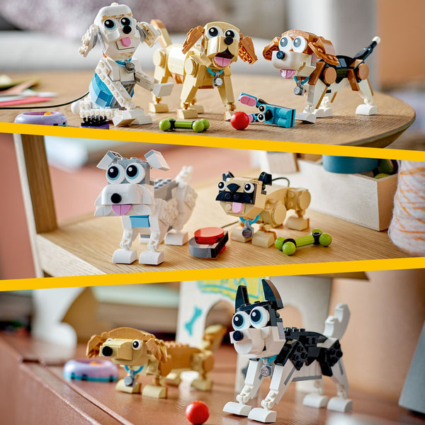LEGO® Creator 3-in-1 Adorable Dogs – AG LEGO® Certified Stores