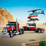 LEGO® Creator 3-in-1 Flatbed Truck with Helicopter