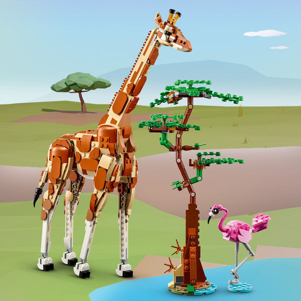 LEGO® Creator 3-in-1 Wild Safari Animals