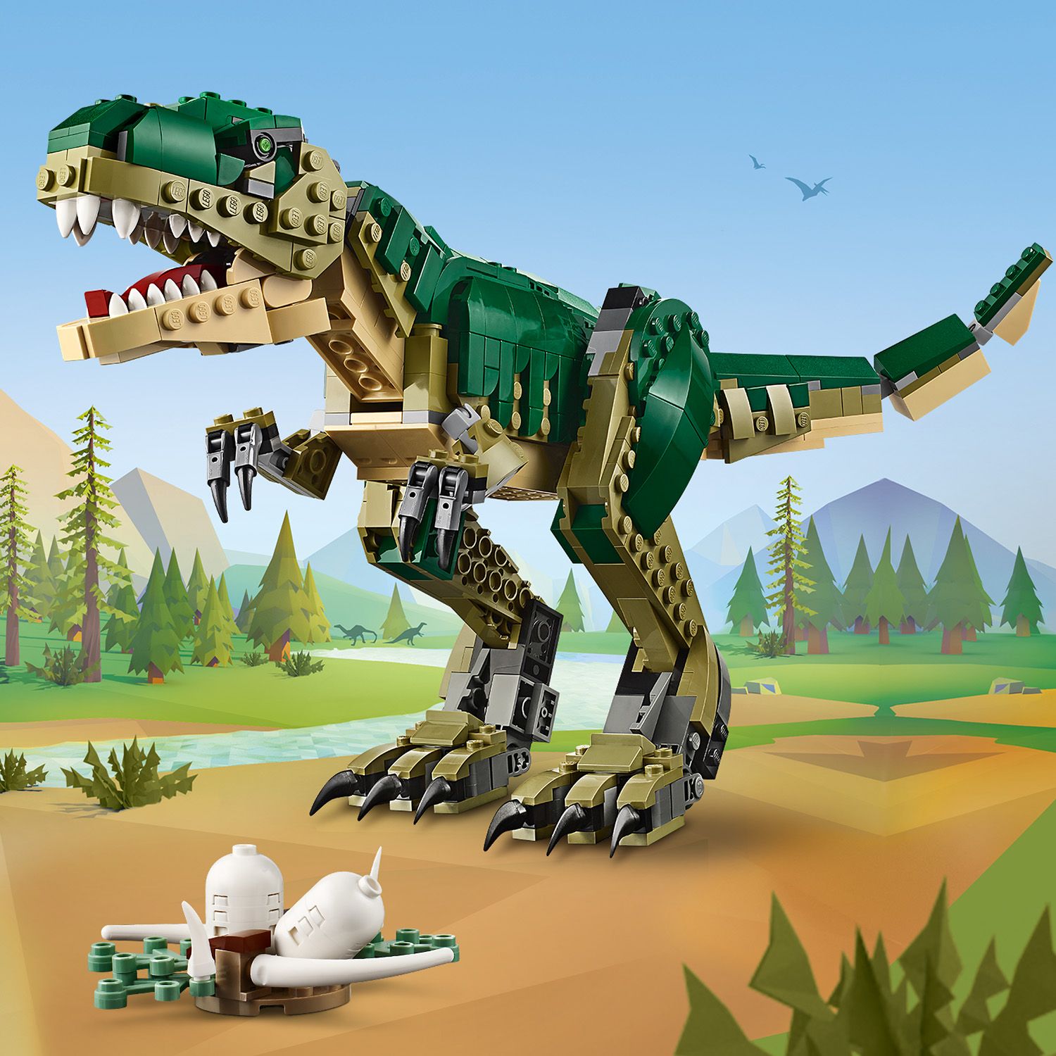 LEGO® Creator 3-in-1 T. rex – AG LEGO® Certified Stores
