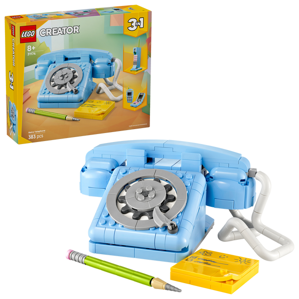 LEGO® Creator 3-in-1 Retro Telephone