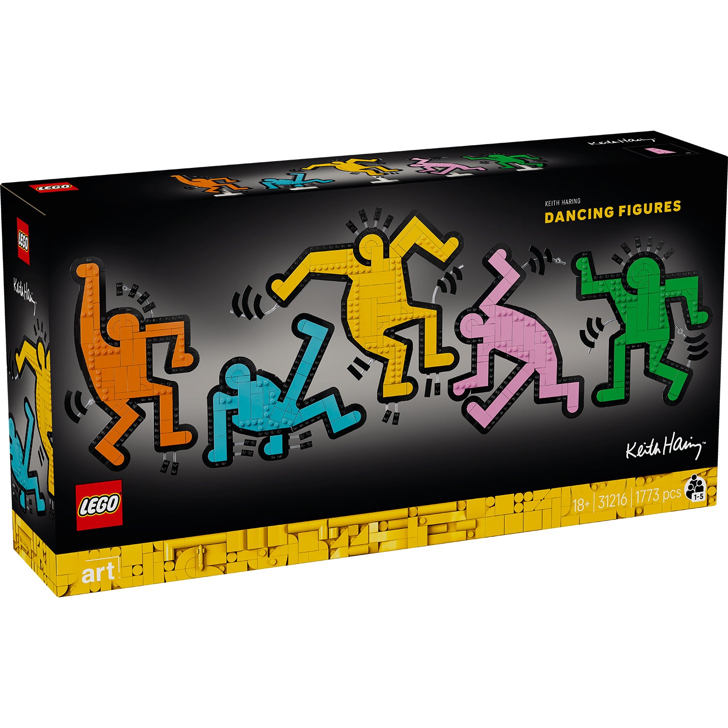 LEGO® Art Keith Haring – Dancing Figures – AG LEGO® Certified Stores
