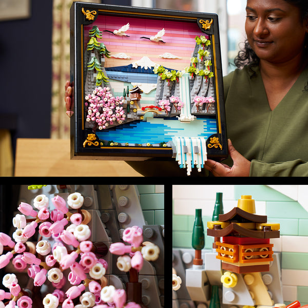 LEGO® Art Japanese Cherry Blossom Landscape