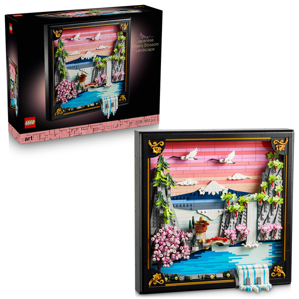 LEGO® Art Japanese Cherry Blossom Landscape
