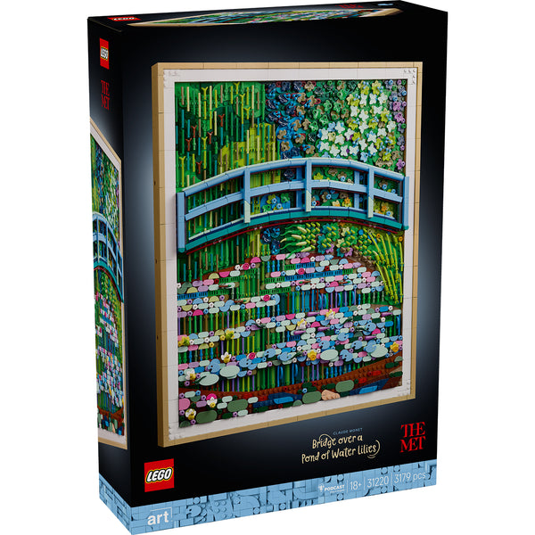 LEGO® Art Claude Monet – Bridge over a Pond of Water Lilies