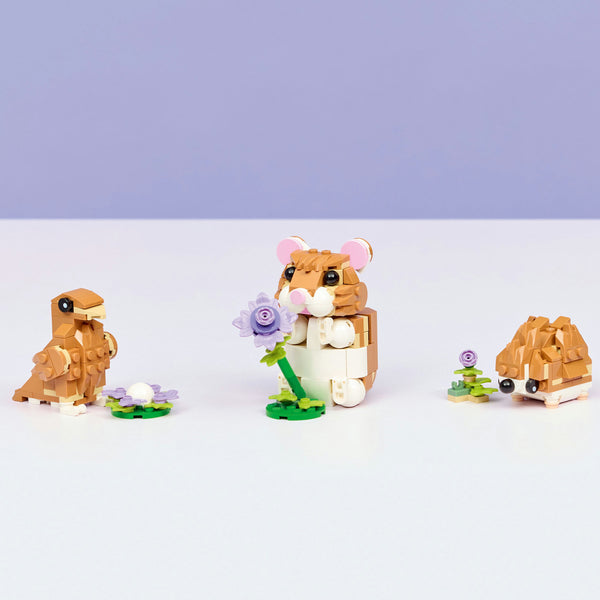 LEGO® Creator 3-in-1 Cute Hamster with a Flower