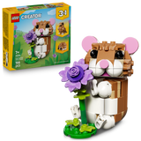 LEGO® Creator 3-in-1 Cute Hamster with a Flower