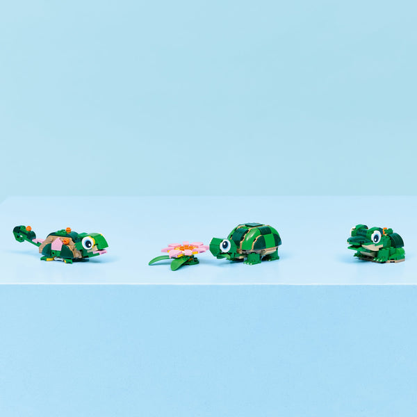 LEGO® Creator 3-in-1 Turtle with a Water Lily Flower
