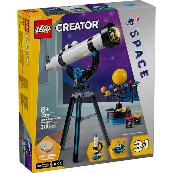 LEGO® Creator 3-in-1 Space Exploration Telescope