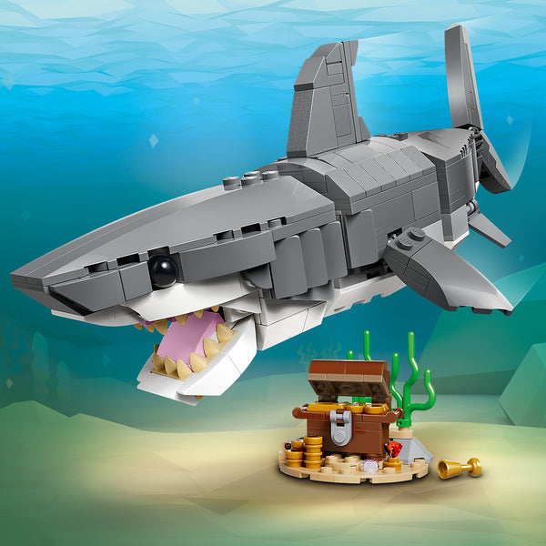 LEGO® Creator 3 in 1 Fierce Shark with a Treasure Chest