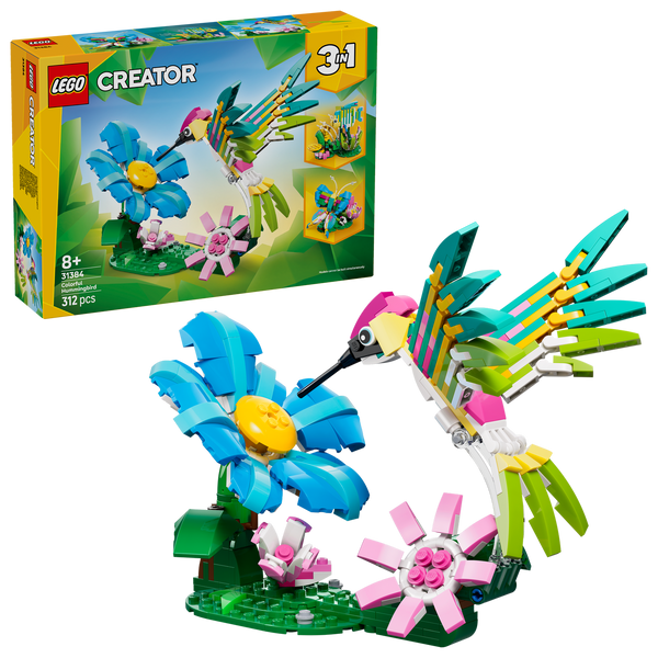 LEGO® Creator 3-in-1 Wild Animals: Colourful Hummingbird