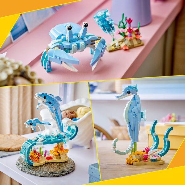 LEGO® Creator 3-in-1 Sea Animals: Beautiful Dolphins
