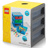 LEGO 3-Drawer Storage Rack - Dark Grey