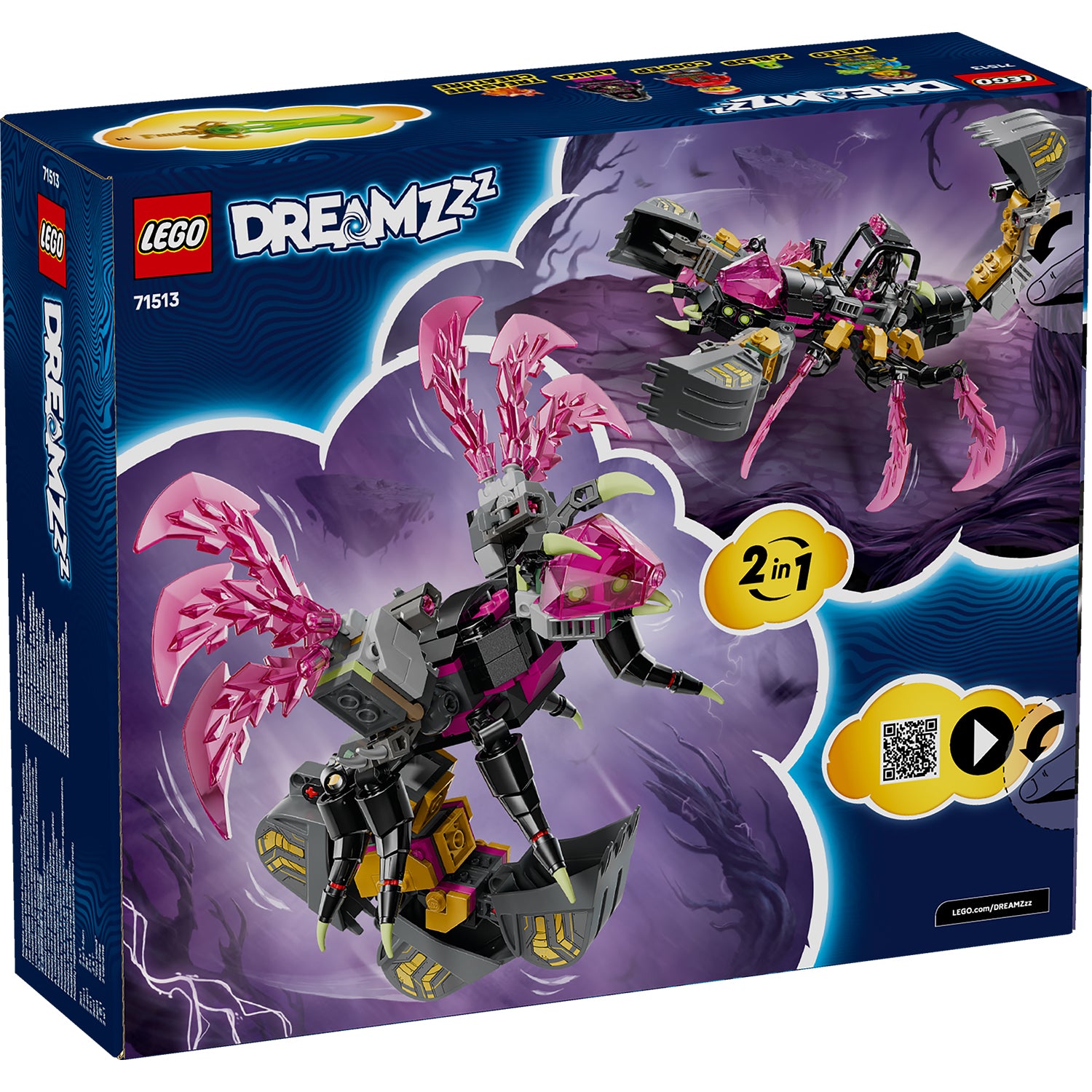 LEGO® DREAMZzz™ Nightmare Scorpion Digger – AG LEGO® Certified Stores