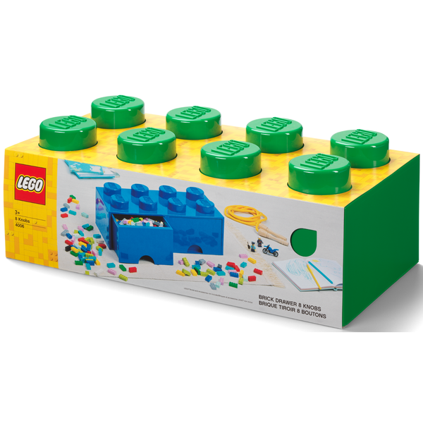 LEGO Brick Drawer 8 - Dark Green
