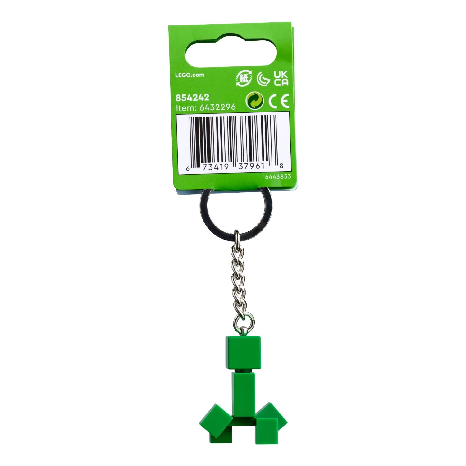 LEGO® Minecraft® Creeper™ Keyring AG LEGO® Certified Stores